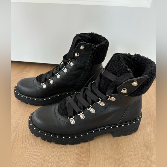 Steve madden black ankle boots for women size 7.5 - Picture 14 of 17